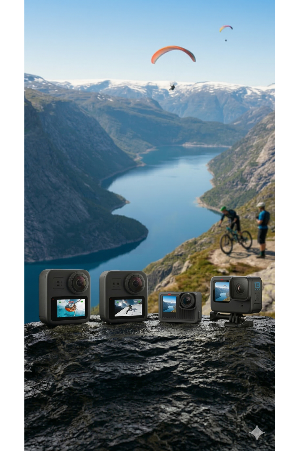 Сравнение экшн-камер GoPro: Max 2, Max, HERO13 Black и HERO 4K. Что выбрать?