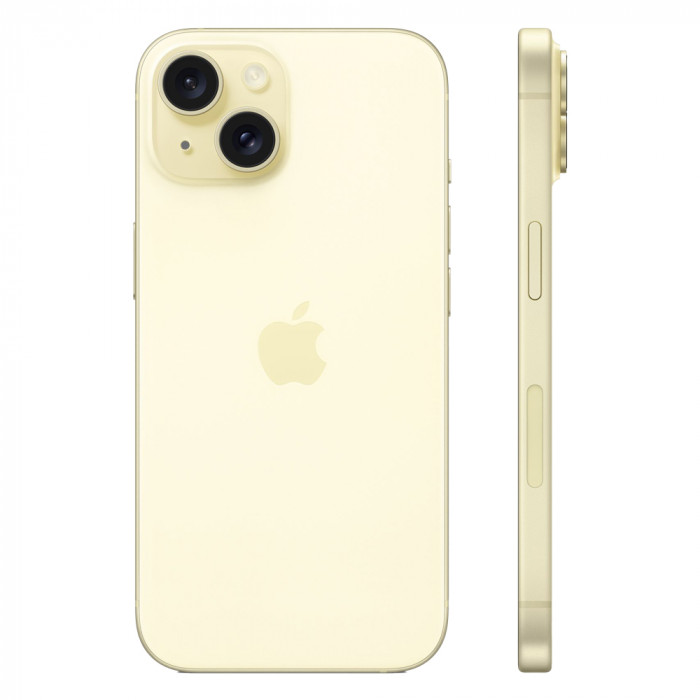 Смартфон Apple iPhone 15 512GB, Yellow (без RuStore)