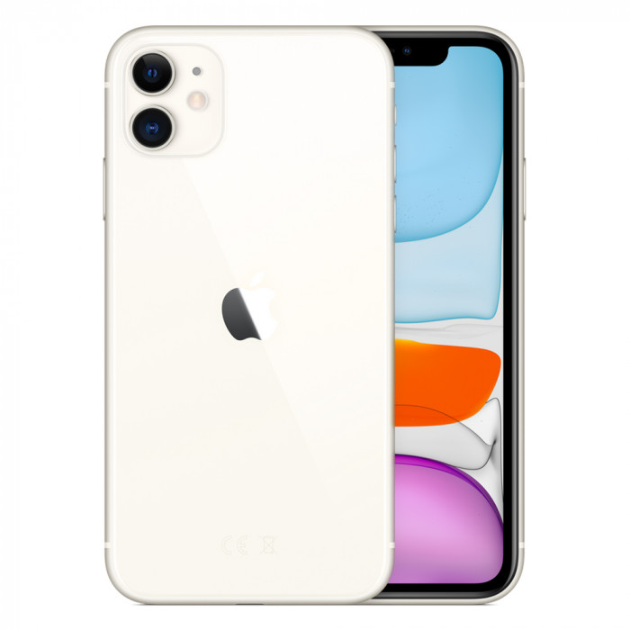 Смартфон Apple iPhone 11 128GB, White (без RuStore)