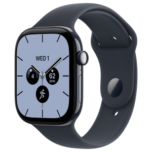 Apple Watch 12 42mm, Night Blue Ceramic, Navy Blue Sport Band, S/M