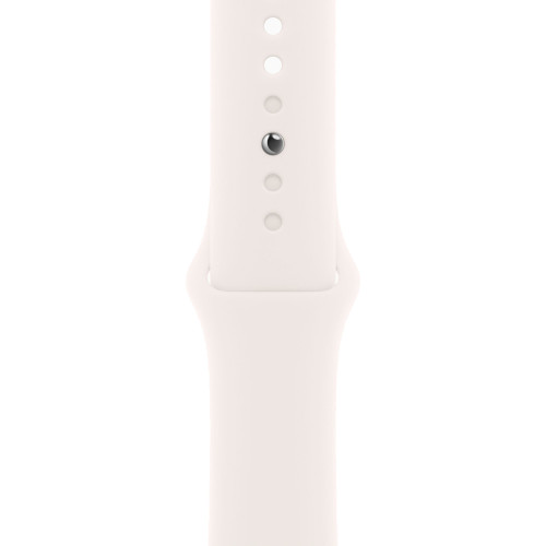 Apple Watch 10 46mm, Aluminum Rose Gold, Ремешок Light Blush Sport Band, размер M/L