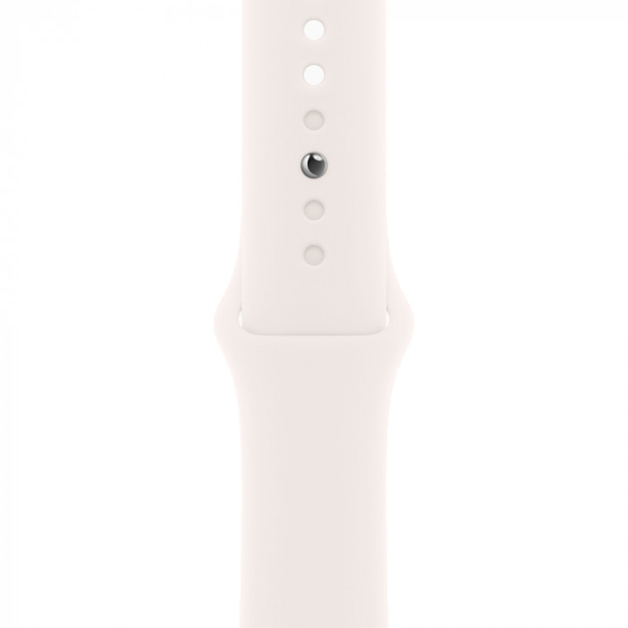 Apple Watch 10 42mm, Aluminum Rose Gold, Ремешок Light Blush Sport Band, размер S/M