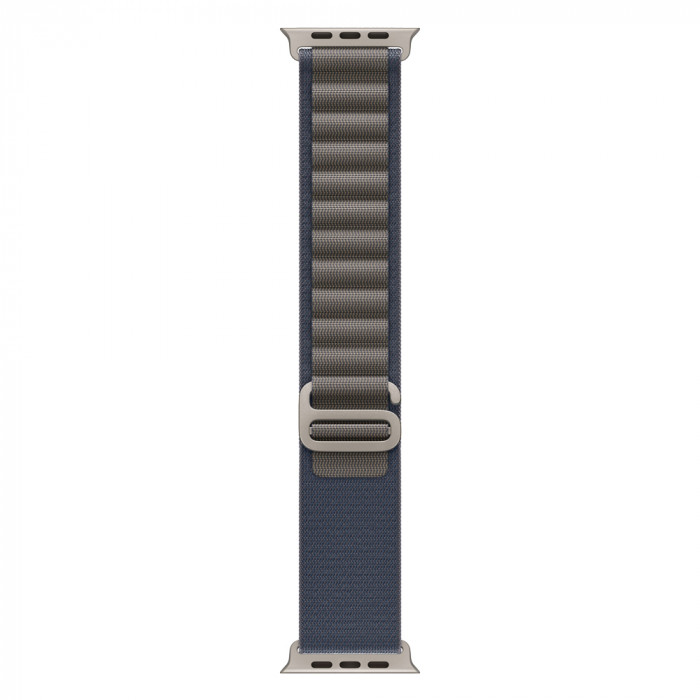Apple Watch Ultra 2 49mm Titanium Alpine Loop, Blue M