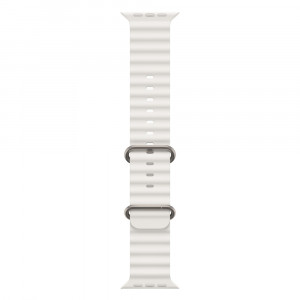 Apple Watch Ultra 2 49mm Titanium Ocean Band, White