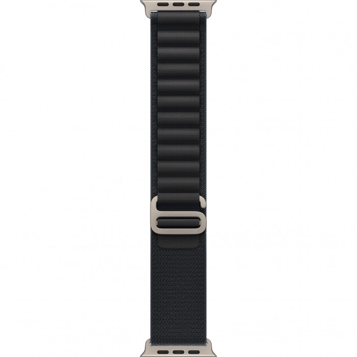 Apple Watch Ultra 3 49mm, Natural Titanium, Alpine Loop Black, S