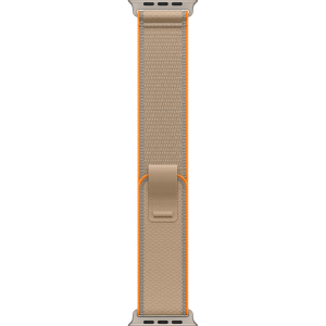 Apple Watch Ultra 4 49mm, Natural Titanium, Trail Loop Sand, S/M