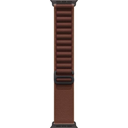 Apple Watch Ultra 4 49mm, Black Titanium, Alpine Loop Burgundy, L