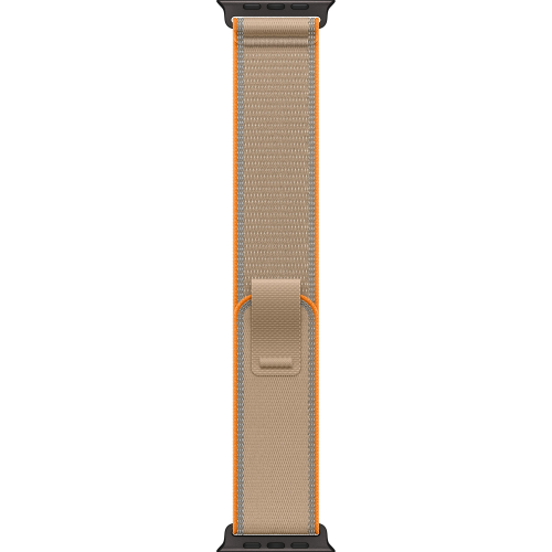 Apple Watch Ultra 4 49mm, Black Titanium, Trail Loop Sand, M/L