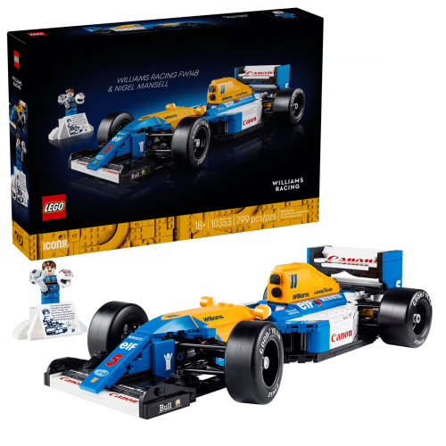 Конструктор LEGO Icons Williams Racing FW14B & Nigel Mansell (10353)