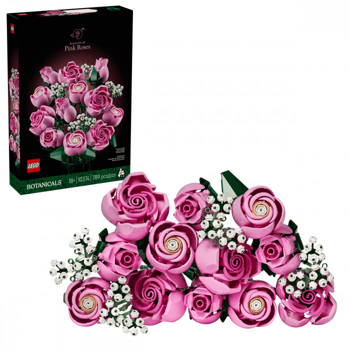 Конструктор LEGO Botanicals Bouquet of Pink Roses (10374)