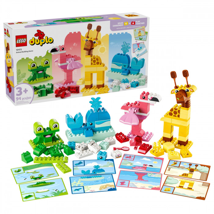 Конструктор LEGO DUPLO Animal Building Game (10472)