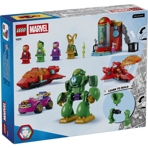 Конструктор LEGO Marvel Loki vs. Team Iron Man (11211)