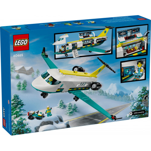 Конструктор LEGO City Emergency Air Ambulance Airplane (60465)