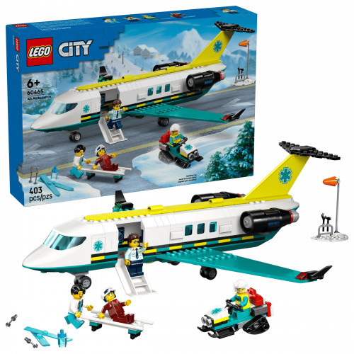 Конструктор LEGO City Emergency Air Ambulance Airplane (60465)
