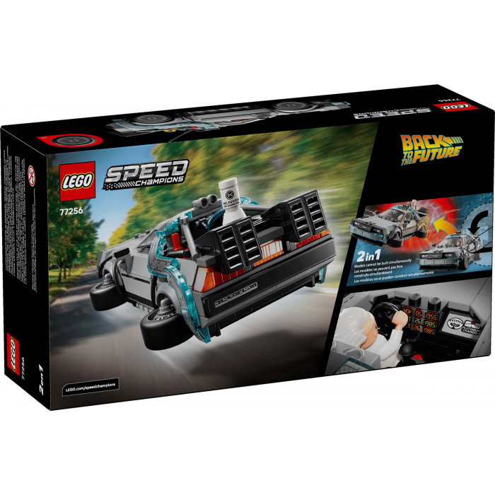 Конструктор LEGO Speed Champions Time Machine from Back to the Future (77256)