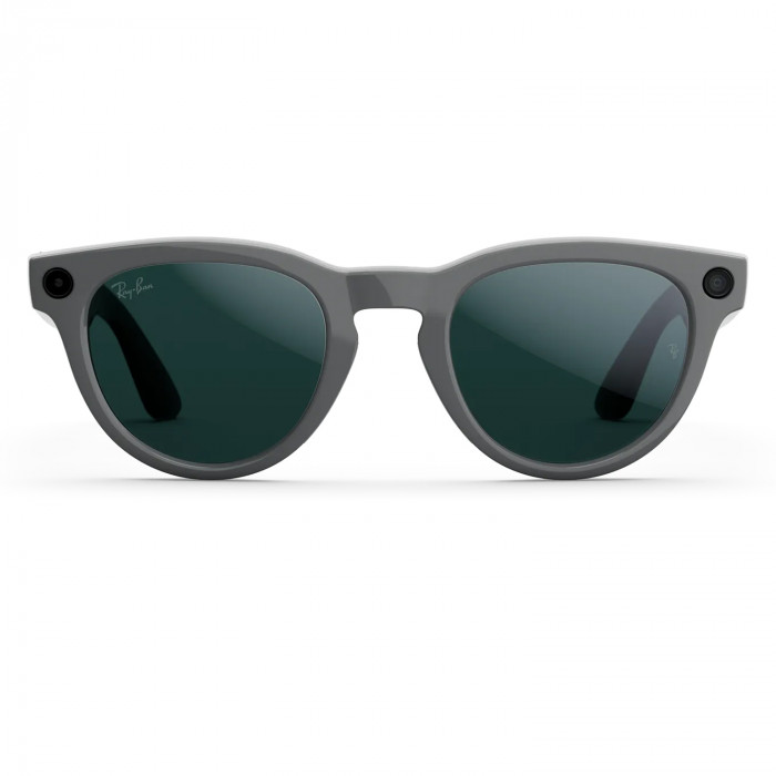 Умные очки Ray-Ban Meta Headliner (Gen 2) S50, Shiny Asteroid Grey/Transitions Emerald (RW4013)