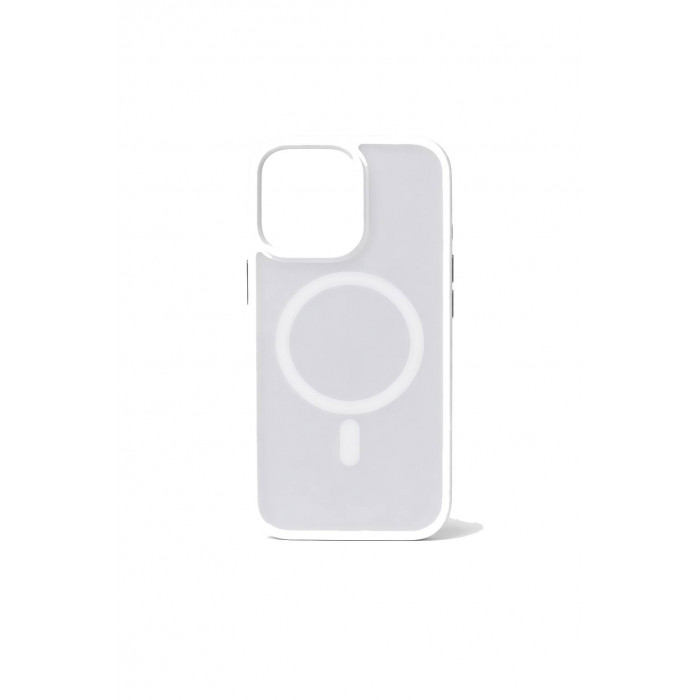 Чехол AceCase SOFT RIM для iPhone 16 Pro, White Titanium