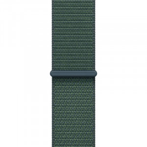 Apple Watch SE 40mm, Starlight, Ремешок Lake Green Sport Loop