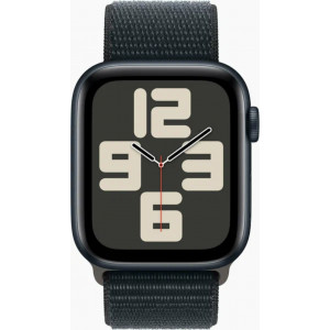 Apple Watch SE 44mm, Midnight, Ремешок Ink Sport Loop