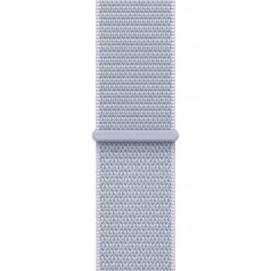 Apple Watch SE 44mm, Silver, Ремешок Blue Cloud Sport Loop