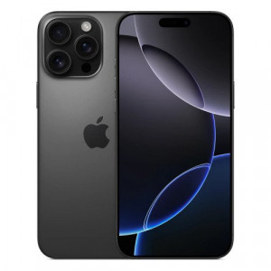 Смартфон Apple iPhone 16 Pro 128GB, Black Titanium, Dual SIM