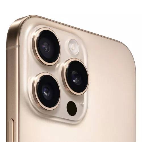 Смартфон Apple iPhone 16 Pro 128GB, Desert Titanium, Dual SIM
