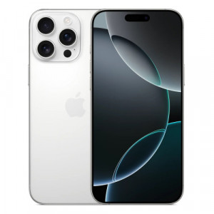 Смартфон Apple iPhone 16 Pro 128GB, White Titanium, Dual SIM