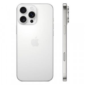 Смартфон Apple iPhone 16 Pro 128GB, White Titanium, Dual SIM