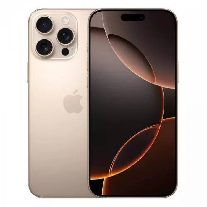 Смартфон Apple iPhone 16 Pro 256GB, Desert Titanium, Dual SIM (без RuStore)