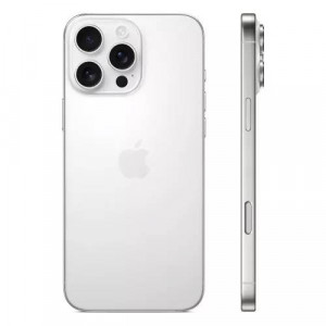 Смартфон Apple iPhone 16 Pro 256GB, White Titanium, Dual SIM