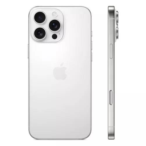 Смартфон Apple iPhone 16 Pro 256GB, White Titanium, Dual SIM