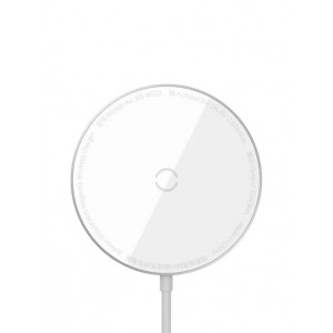 Беспроводное зарядное устройство Baseus Simple Mini 3, серебристый