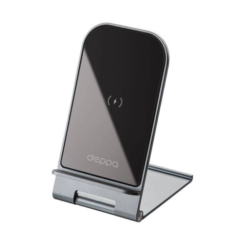 Беспроводное зарядное устройство Deppa Charger Slim, черный