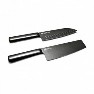 Набор керамических ножей HuoHou Non-Stick Kitchen 2шт, черный
