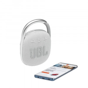 Портативная колонка JBL Clip 4, White