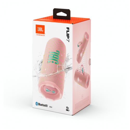 Портативная колонка JBL Flip 7, Pink