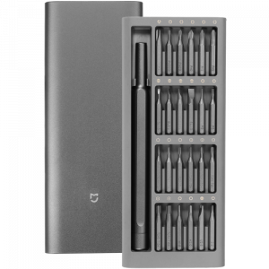 Аккумуляторная отвертка Mijia Electric Screwdriver 24 in 1, серый
