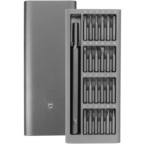 Аккумуляторная отвертка Mijia Electric Screwdriver 24 in 1, серый