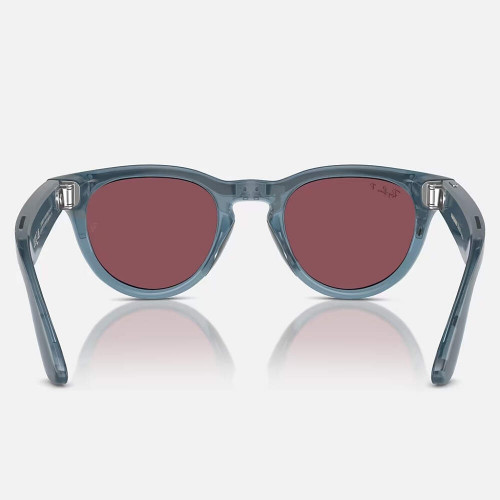 Умные очки Ray-Ban Meta Headliner RW4009 S50, Shiny Jeans/Polar Dusty Red