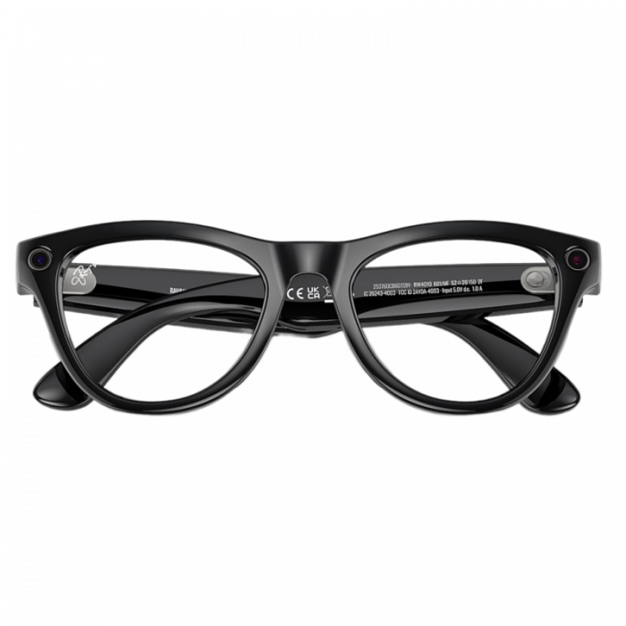 Умные очки Ray-Ban Meta Skyler (Gen 1) S52, Shiny Black/Transitions Cerulean Blue (RW4010)