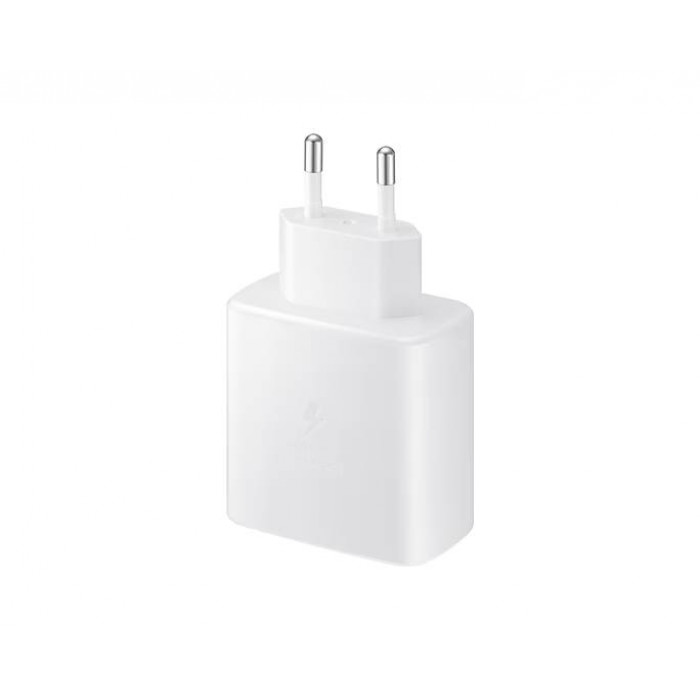 СЗУ Samsung Power Adapter 45W с кабелем Type-C, White