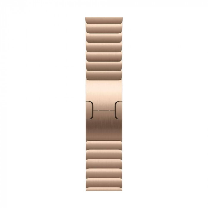 Apple Watch 10 42mm, Titanium Gold, Ремешок Gold Stainless Steel Link Bracelet