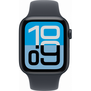 Apple Watch SE 3 (2025) 40mm, Midnight, Ремешок Midnight Sport Band, размер M/L