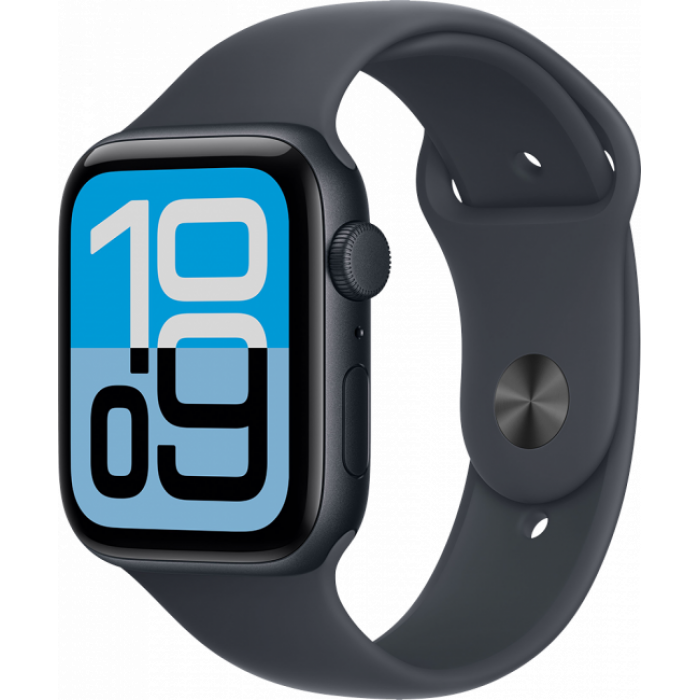 Apple Watch SE 3 (2025) 40mm, Midnight Aluminum, Midnight Sport Band, M/L