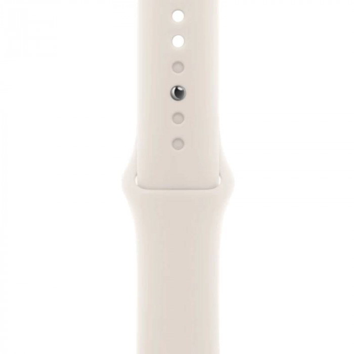 Apple Watch SE 3 (2025) 44mm, Starlight Aluminum, Starlight Sport Band, M/L