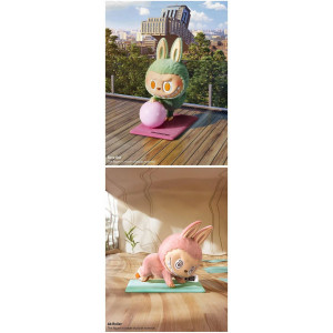 Брелок LABUBU The Monsters Lazy Yoga, 1шт