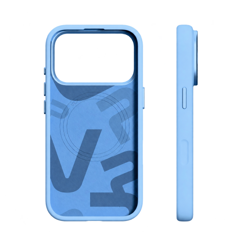 Чехол VLP Aster Pro Case для iPhone 18 Pro Max, голубой
