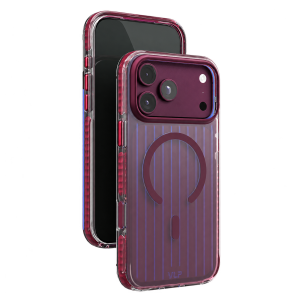 Чехол VLP Pulse Case для iPhone 18 Pro Max, темно-вишневый
