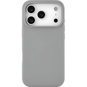 Чехол силиконовый uBear Touch для iPhone 17 Pro Max, серый