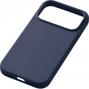 Чехол силиконовый uBear Touch для iPhone 17 Pro Max, синий